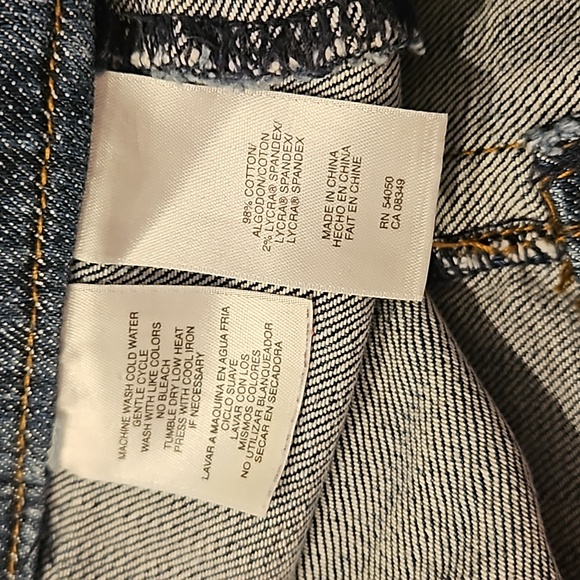 Denim Skirt with Stretch - Picture 8 of 9